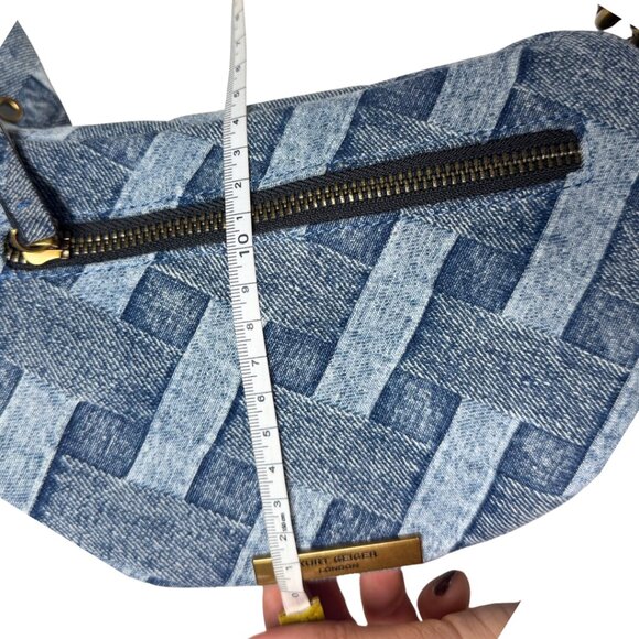 Kurt Geiger London Denim Kensington Belt Bag – New (No Tags) - Picture 15 of 15
